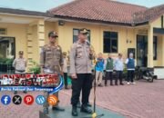 Polsek Majalaya Gelar Apel Siaga Pengamanan Malam Tahun Baru, Warga Diimbau Tak Rayakan Berlebihan