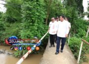Tinjau Jembatan Pertanian di Badak Anom, Bupati Tangerang Janjikan Perbaikan Bertahap Hingga Pembangunan Permanen