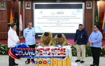 Tuntas! Pemkab dan Pemkot Tangerang Resmi Rampungkan Hibah Aset Jaringan Air Bersih, 29 Ribu Sambungan Beralih ke PDAM Kota