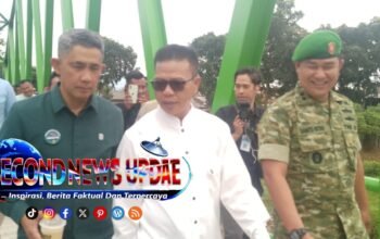 Bupati Bandung Resmikan Jembatan Cijeruk, Warga Sambut Antusias