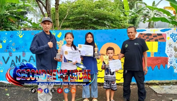 RT 06 RW 04 Mulyasari Borong Prestasi, Warganya Juara Lomba Lukis Dinding Piala Kades Gandasari