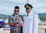 Aberaham Nawipa, Resmi Dilantik Jadi Kepala Distrik Yagai oleh Bupati Paniai