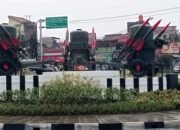 Monumen Alutsista Rapier Percantik Bundaran Jati, Simbol Sejarah Militer Kota Cimahi