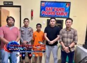 Polres Garut Tahan Tersangka Penganiayaan di Singajaya, Satu Golok Diamankan