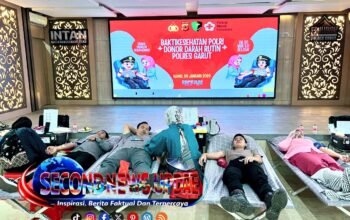 Peduli Kemanusiaan, Sidokkes Polres Garut dan PMI Gelar Donor Darah