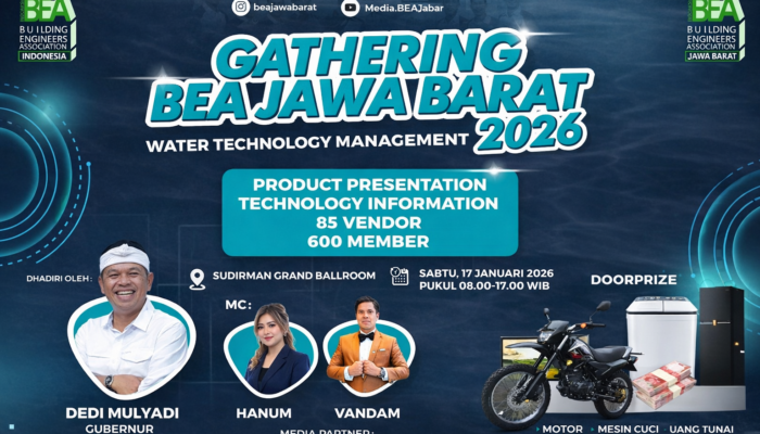 BEA Jawa Barat Gelar Gathering Water Technology Management 2026, Fokus Inovasi Pengelolaan Limbah Industri