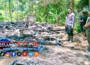 Diduga Korsleting Listrik, Rumah Panggung di Pakenjeng Garut Ludes Terbakar