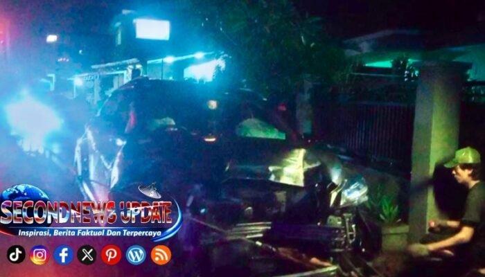 Kecelakaan Beruntun di Kawalu Tasikmalaya, Nissan Juke Hantam Avanza hingga Motor dan Gerobak Bakso