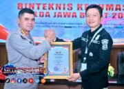 Humas Polres Garut Raih Penghargaan Polda Jabar, Unggul dalam Jumlah Pengikut Media Sosial