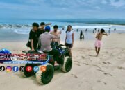 Patroli Satpolairud Garut di Pantai Karangpapak, Wisatawan Diimbau Waspada dan Utamakan Keselamatan