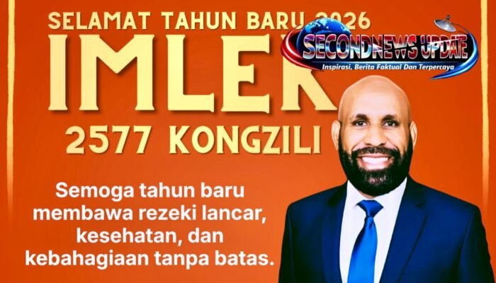 Ketua DPRK Puncak Thomas Tabuni Sampaikan Ucapan Selamat Imlek 2577 Kongzili, Ajak Jaga Persatuan