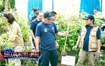 Bupati Tangerang Hadiri HPSN 2026, Tanam Bambu dan Terapkan Ecoenzym di TPA Jatiwaringin