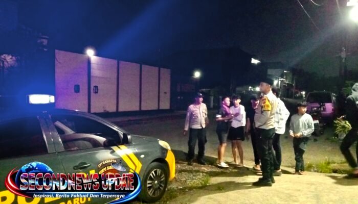 Cegah Perang Sarung dan Balapan Liar, Polsek Tarogong Kidul Patroli Usai Tarawih