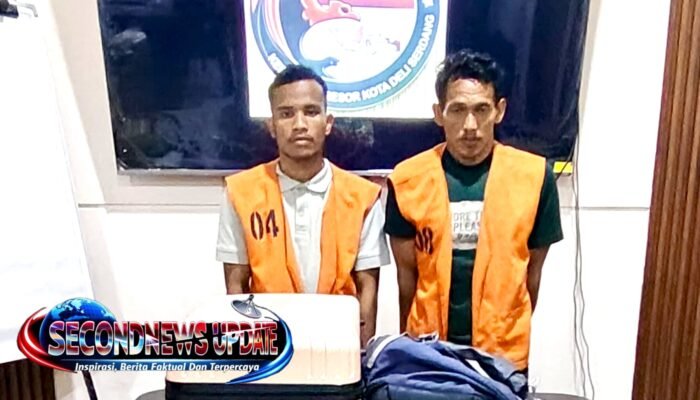 Hendak Kirim Sabu ke Jakarta, Dua Kurir Ditangkap Polisi di Deli Serdang