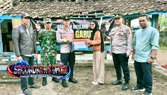 Polres Garut Bedah Rumah Warga Wanaraja, Program Rutilahu 2026 Kembali Beri Harapan