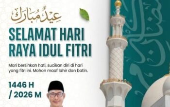 Selamat Hari Raya Idul Fitri 1447 H/2026 M