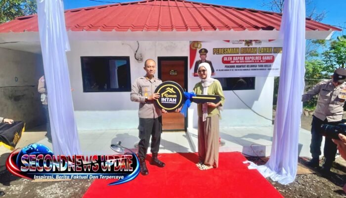 Wujud Kepedulian Polri, Polres Garut Resmikan Rumah Layak Huni Ketiga di Wanaraja