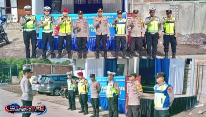 Apel Kesiapan Personel Pos Gatur Operasi Ketupat Lodaya 2026 di Leles Dipimpin AKP Wawan