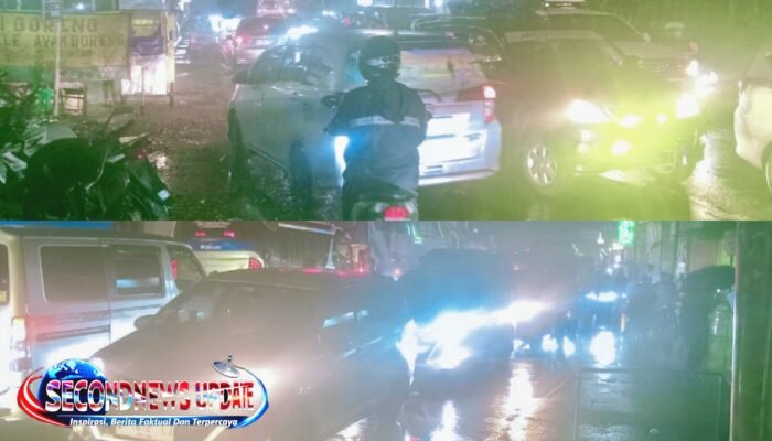 Lalu Lintas Jalur Selatan Limbangan–Malangbong Lumpuh Akibat Lonjakan Arus Mudik dan Hujan