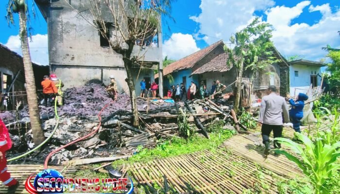 Gudang Produksi Surpet di Banyuresmi Ludes Terbakar, Kerugian Capai Rp100 Juta
