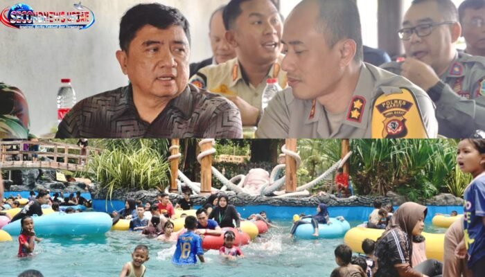 Bupati Garut dan Kapolres Ikuti Zoom Pemantauan Wisata Bersama Kapolri