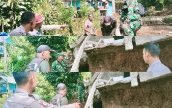 Hujan Deras Picu Longsor di Singajaya Garut, 4 Rumah Terdampak dan Warga Mengungsi