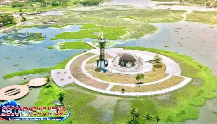 Wisata Situ Bagendit Ramai Dikunjungi Wisatawan Saat Libur Lebaran 2026.