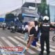Polisi Atur Lalu Lintas di Jalan Raya Leles Garut, Prioritaskan Keselamatan Pengguna Jalan