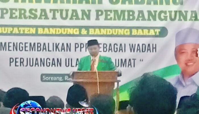 Muscab X PPP Kabupaten Bandung Resmi Dibuka, Uu Ruzhanul Ulum Targetkan Partai Kembali Raih Kursi DPRD