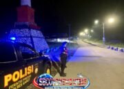 Tim Patroli Presisi Polres Garut Gagalkan Balap Liar Tengah Malam di Jalan Ibrahim Adjie