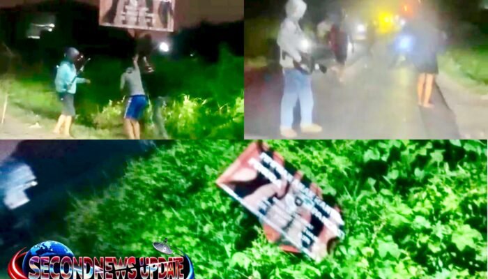 Plank Pemuda Pancasila di Tanjung Selamat Diduga Dirusak OTK, PAC Percut Sei Tuan Tempuh Jalur Hukum