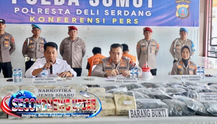 Gagalkan Peredaran Narkoba Skala Besar, Kinerja Polresta Deliserdang Banjir Apresiasi