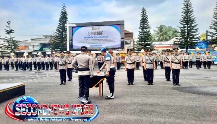 12 Pejabat Utama Polres Tasikmalaya Resmi Berganti, Kapolres Minta Langsung Tancap Gas Layani Warga
