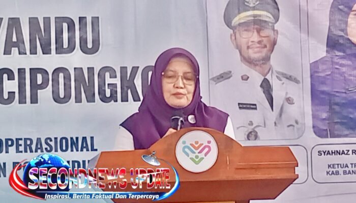 Hj Neneng Asep Ismail Hadiri Bimtek dan Penyaluran Dana Operasional Posyandu se-Kecamatan Cipongkor