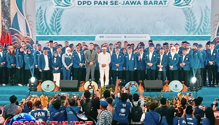 PAN Lantik Pengurus DPW dan 27 DPD se-Jawa Barat, Zulhas Targetkan Tembus 3 Besar Nasional 2029