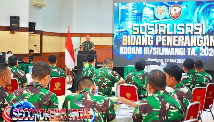 Kodam III/Siliwangi Perkuat Publikasi Digital, Kapendam Buka Sosialisasi Jaringan Media Publik Terintegrasi