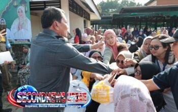 Bupati Tangerang Bagikan 2.000 Paket Sembako Murah, Warga Padati Gerakan Pangan Murah Tigaraksa