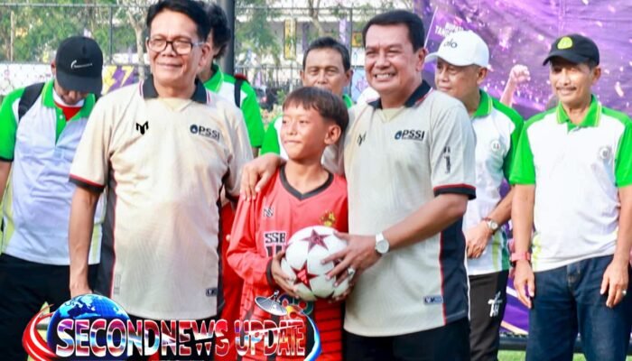 Buka Piala Bupati Cup U-13 dan U-15, Bupati Tangerang Tegaskan Komitmen Cetak Atlet Sepak Bola Masa Depan