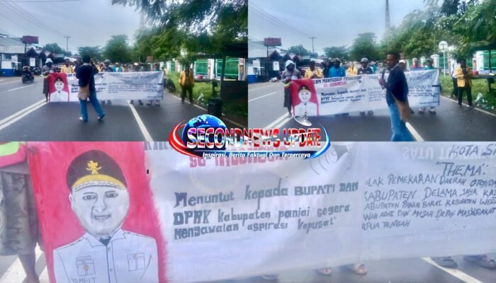 Aksi penolakan DOB oleh mahasiswa asal Paniai di Nabire, Papua Tengah, berujung ricuh setelah dibubarkan massa pendukung DOB Moni.