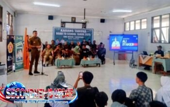 Karang Taruna Kabupaten Bandung Gelar Road to School 2026, Ali Syakieb Tekankan Pelajar Harus Cerdas dan Berkarakter
