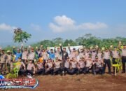 Polri dan Sespimma Angkatan 75 Tanam Ratusan Pohon di Salawu Tasikmalaya, Cegah Longsor dan Banjir