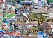 Satpol PP Cimahi Sikat PKL Nakal dan Spanduk Liar, Empat Pedagang Ditertibkan di Pasar Atas