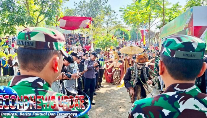Penutupan TMMD ke-128 di Desa Mekarmulya, Sinergi TNI dan Masyarakat Bangun Desa
