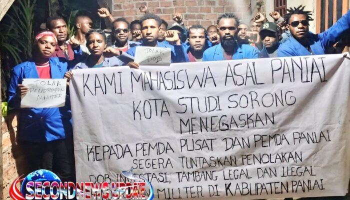 Solidaritas Mahasiswa Paniai se-Indonesia, Kota Studi Sorong Sampaikan Tuntutan ke Pemerintah Pusat