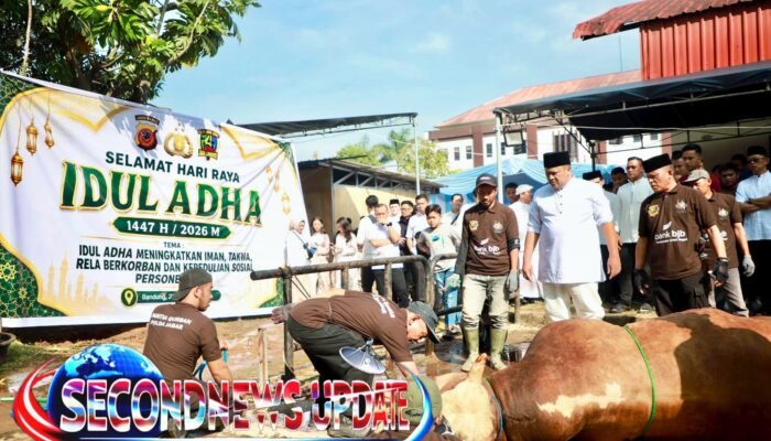 Polda Jabar Tebar Kepedulian di Idul Adha 1447 H, 160 Hewan Kurban Didistribusikan untuk Masyarakat