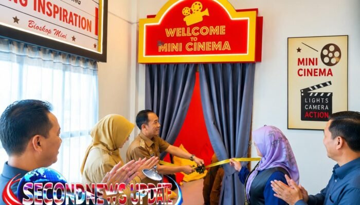 Resmi! Disarpusda Cimahi Luncurkan Mini Bioskop Literasi, Perpustakaan Bertransformasi Jadi Pusat Kreativitas Generasi Muda