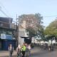 Polisi Atur Arus Lalu Lintas di Jalan Raya Pasirmuncang Haurpanggung Garut