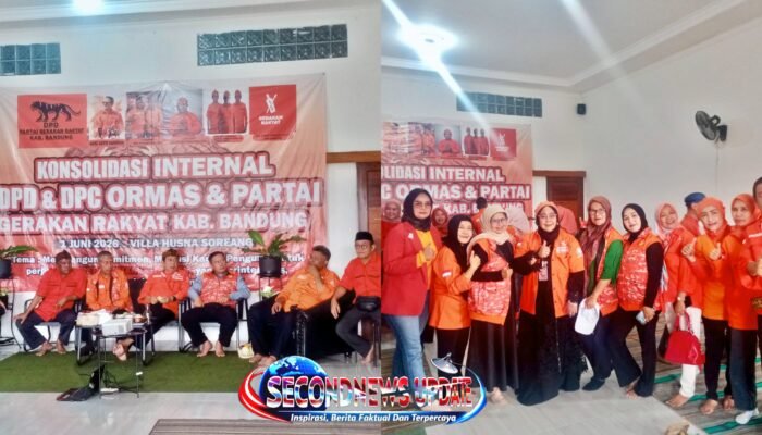 DPD dan DPC Partai Gerakan Rakyat Kabupaten Bandung Gelar Konsolidasi Internal