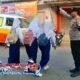 Polisi Siaga di Jalan Raya Leuwigoong Garut, Arus Lalu Lintas Tetap Lancar dan AmanMenulis