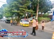 Polsek Leuwigoong Atur Arus Lalu Lintas, Jaga Kelancaran dan Keselamatan Pengguna Jalan